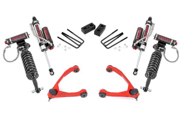 Rough Country - Rough Country - 3.5 in. Lift Kit - Forged UCA - Cast Steel - Vertex - Chevy/GMC 1500 (07-13) | 19850RED - Image 1