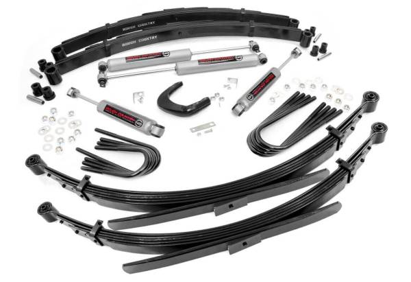 Rough Country - Rough Country - 6 Inch Lift Kit - 52 in. RR Springs - Chevy/GMC C10/K10 Truck & SUV/K5 Blazer (77-91) | 20530 - Image 1