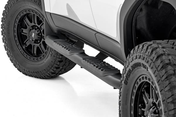 Rough Country - Rough Country - Oval Nerf Steps - Black - Toyota Land Cruiser 4WD (2024-2025) - 21018 - Image 1