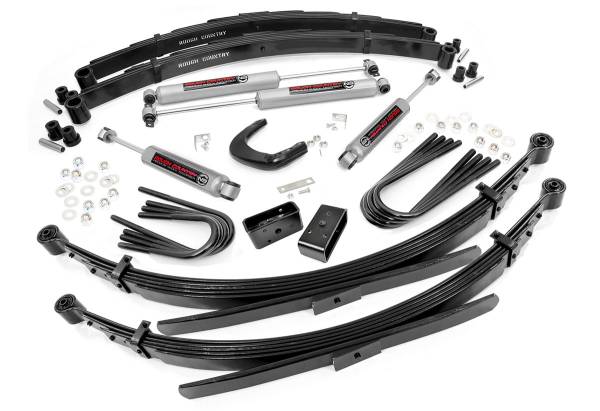 Rough Country - Rough Country - 6 Inch Lift Kit - 56 Inch Rear Springs - Chevy/GMC C10/K10 Truck & SUV/K5 Blazer (77-87) | 21430 - Image 1