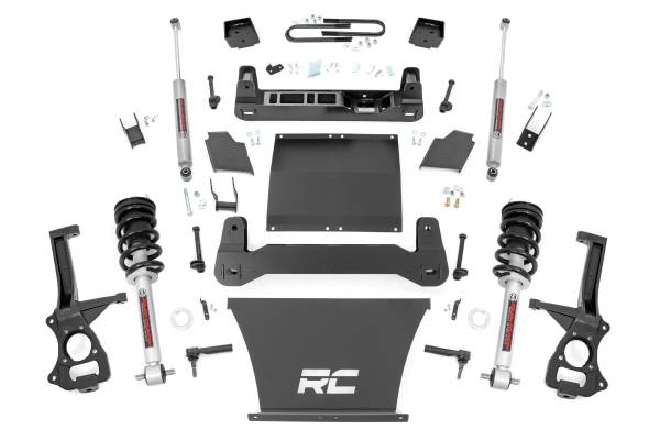 Rough Country - Rough Country - 6 Inch Lift Kit - Mono Leaf Rear - N3 Struts - Chevy Silverado 1500 (22-24) | 21631 - Image 1