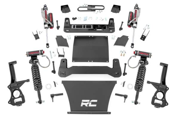 Rough Country - Rough Country - 6 Inch Lift Kit - Mono Leaf Rear - Vertex - Chevy Silverado 1500 4WD (22-24) | 21650 - Image 1