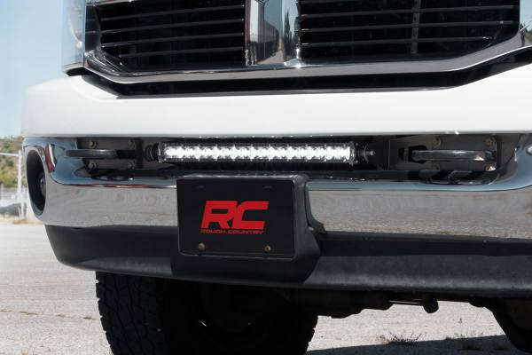 Rough Country - LED Light Kit - Bumper Mount - 20 in. Spectrum Single Row - Ram 2500/3500 (10-18) | 80568 - Image 1