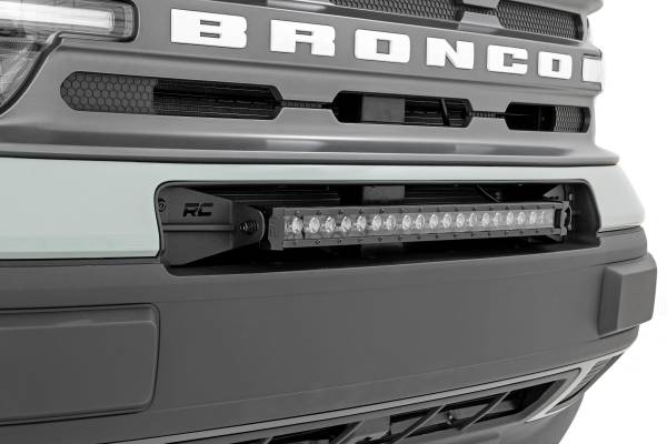 Rough Country - Rough Country - LED Light Kit - Bumper Mount - 20 in. Spectrum Single Row - Ford Bronco Sport (21-25) | 82036 - Image 1