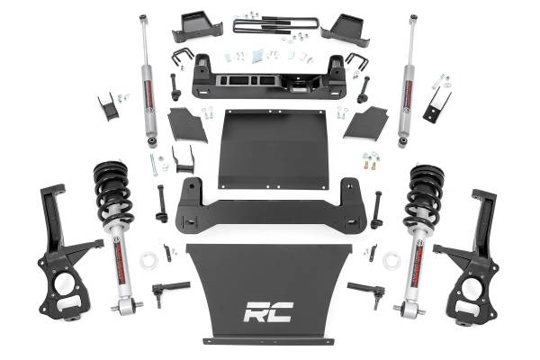 Rough Country - Rough Country - 6 Inch Lift Kit - N3 Struts - Chevy Silverado 1500 4WD (2019-2024 & Classic) | 21732 - Image 1