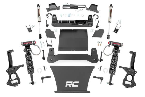 Rough Country - Rough Country - 6 Inch Lift Kit - Vertex/V2 - Chevy Silverado 1500 4WD (2019-2024 & Classic) | 21757 - Image 1