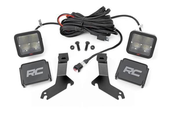 Rough Country - Rough Country - LED Light Kit - Ditch Mount - 2 in. Spectrum Pair - Spot - Chevy Silverado 1500 (99-06)/Tahoe (00-06) | 82287 - Image 1
