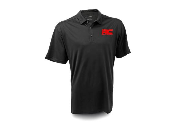 Rough Country - Rough Country - Rough Country Polo - Rough Country Logo - Black - Moisture Wicking - Size 2XL | 83913 - Image 1