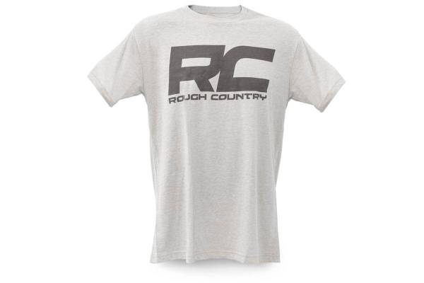Rough Country - Rough Country - Rough Country T-Shirt - Logo - Grey - LG | 84086LG - Image 1