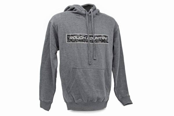 Rough Country - Rough Country - Rough Country Hoodie - Digital - Grey - LG | 84089LG - Image 1
