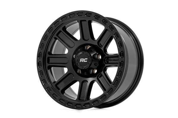 Rough Country - Rough Country 84 Series Wheel/Gloss Black/17x8.5/6x5.5/+0mm | 84170912 - Image 1