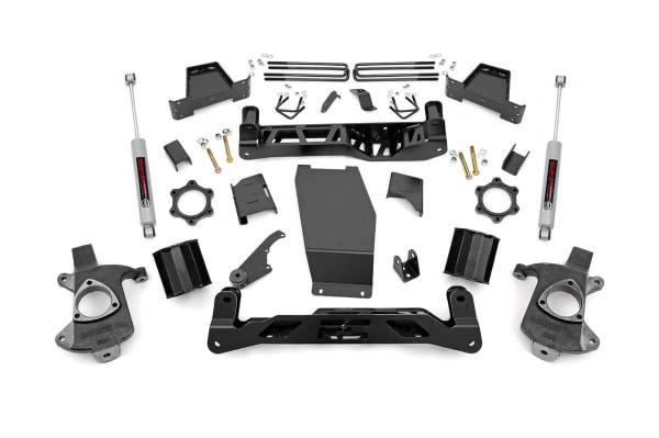 Rough Country - Rough Country - 6 Inch Lift Kit - Cast Steel - Chevy/GMC 1500 4WD (14-17) | 22635 - Image 1