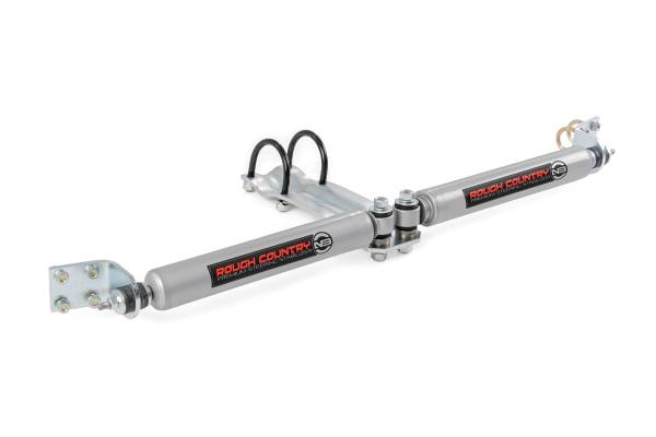 Rough Country - Rough Country - N3 Steering Stabilizer - Dual - 2-8 Inch Lift - Dodge 1500 4WD (1994-1999) | 8732130 - Image 1