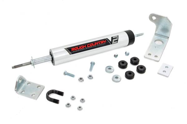 Rough Country - Rough Country - V2 Steering Stabilizer - 0-5 Inch Lift - Ford F-150 4WD (1997-2003) | 8734370 - Image 1