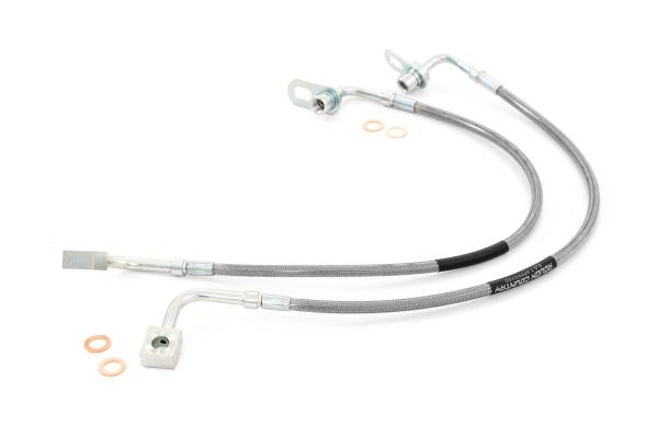 Rough Country - Rough Country - Brake Lines - Front - Ram 1500 4WD (2019-2024) | 89309 - Image 1