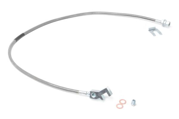 Rough Country - Rough Country - Brake Line - Stainless - Rear - 4-8 Inch Lift - Ford F-250/F-350 Super Duty (99-04) | 89713 - Image 1