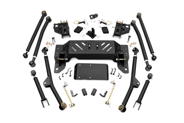 Rough Country - Long Arm Upgrade Kit - 4 Inch Lift - Jeep Grand Cherokee ZJ 4WD (1993-1998) | 90200U - Image 1