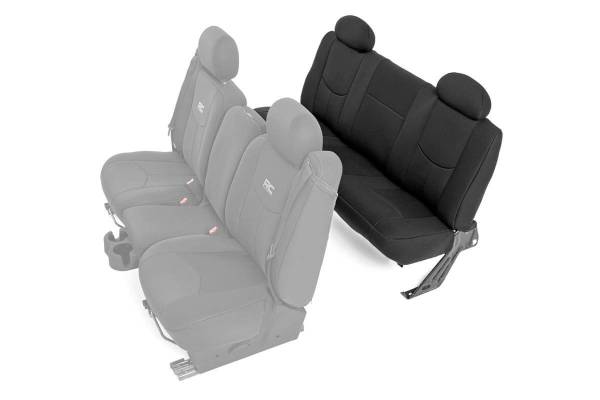 Rough Country - Rough Country - Rear Seat Covers - Full Bench - Chevy/GMC 1500 (99-06 & Classic) | 91014 - Image 1