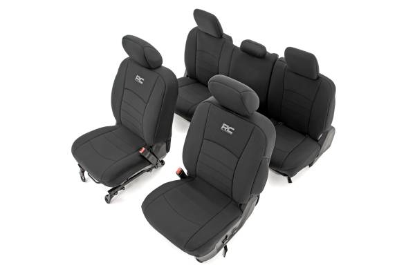 Rough Country - Seat Covers - FR Bucket RR Full bench - Ram 1500/2500/3500 2WD/4WD (10-18) | 91068 - Image 1