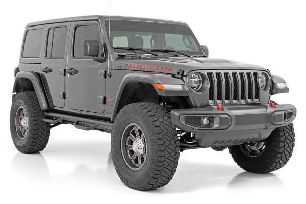 Rough Country - Rough Country - 3.5 Inch Lift Kit - Adj Lower - FR D/S - M1 - Jeep Wrangler Unlimited (24-26) - 91640 - Image 1
