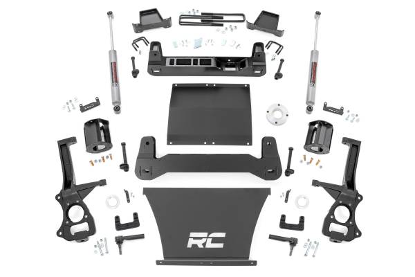 Rough Country - Rough Country - 6 Inch Lift Kit - Chevy Silverado 1500 2WD (2019-2024 & Refresh) | 23830 - Image 1