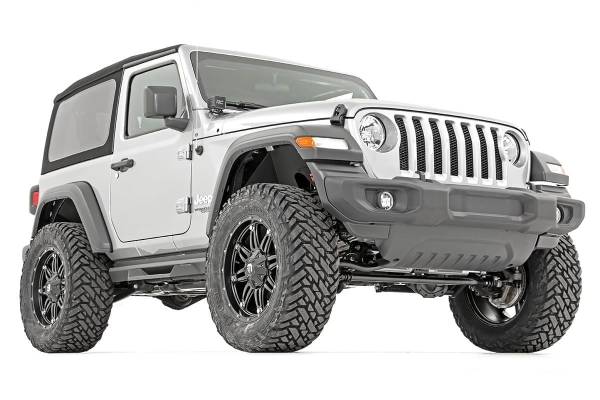 Rough Country - 3.5 Inch Lift Kit - Adj LCA - FR D/S - M1 - Jeep Wrangler JL 4WD (2024-2026) - 91840 - Image 1