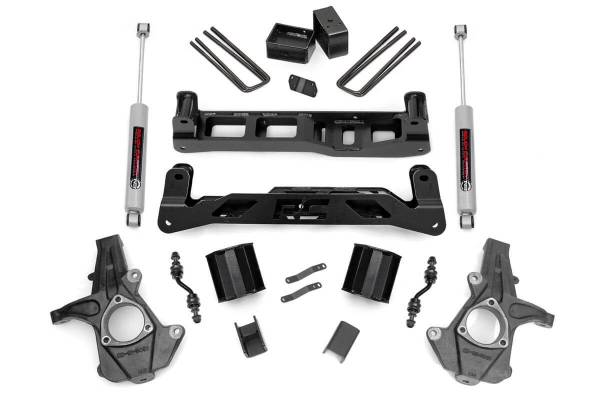 Rough Country - 5 Inch Lift Kit - Alum/Stamp Steel - Chevy/GMC 1500 (14-18 & Classic) | 24831 - Image 1