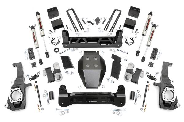 Rough Country - 7.5 Inch Lift Kit - NTD - V2 - Chevy/GMC 2500HD/3500HD (11-19) | 25370 - Image 1