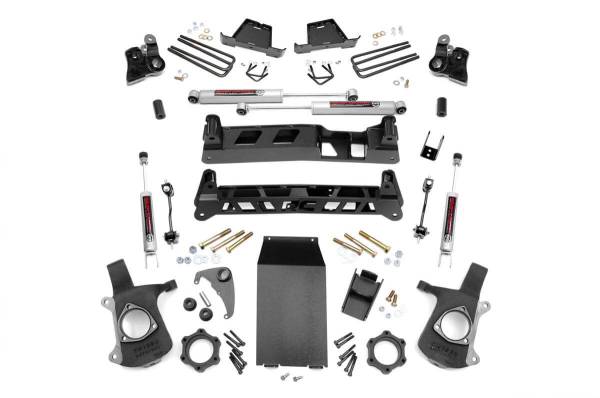 Rough Country - 4 Inch Lift Kit - Chevy Silverado & GMC Sierra 1500 4WD (1999-2006 & Classic) | 25830 - Image 1