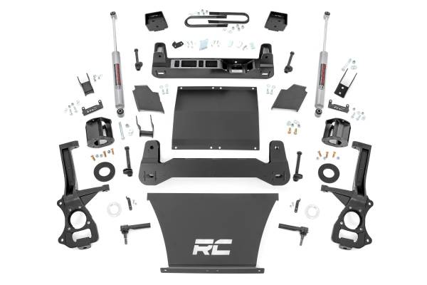 Rough Country - Rough Country - 6 Inch Lift Kit - Mono Leaf Rear - N3 - GMC Sierra 1500 2WD/4WD (2025) | 26631_A - Image 1