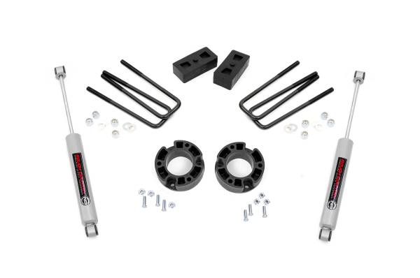 Rough Country - Rough Country - 3.5 Inch Lift Kit - Chevy Silverado & GMC Sierra 1500 2WD (2007-2013) | 26830 - Image 1
