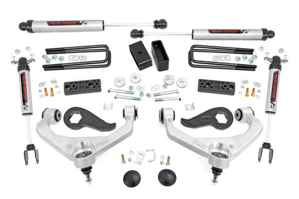 Rough Country - 3 Inch Lift Kit - UCAs - V2 - Chevy/GMC Sierra 3500 HD/Silverado 3500 HD (20-25) | 95670 - Image 1