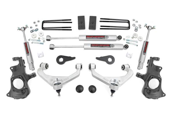 Rough Country - Rough Country - 3.5 Inch Lift Kit - Knuckle - Chevy/GMC 2500HD/3500HD (11-19) | 95730 - Image 1