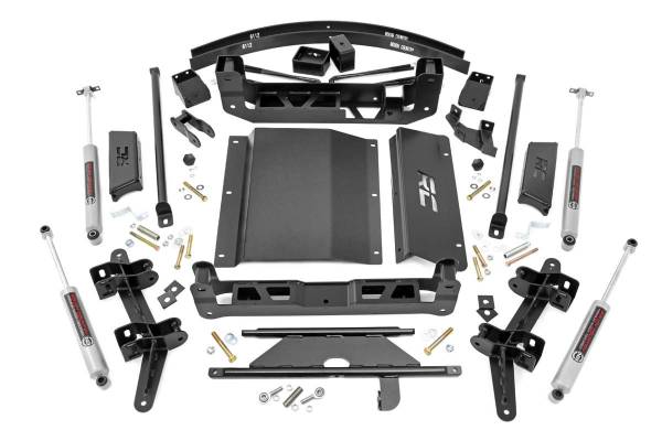 Rough Country - 6 Inch Lift Kit - Chevy C1500/K1500 Truck & SUV 4WD (1988-1999) | 27630 - Image 1