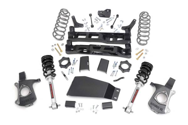 Rough Country - 5 Inch Lift Kit - N3 Struts - Chevy/GMC SUV 1500 2WD/4WD (2007-2014) | 28101 - Image 1