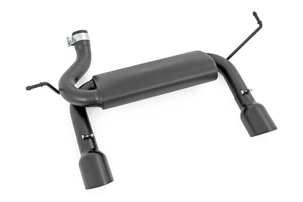Rough Country - Rough Country - Performance Exhaust - Dual Outlet - Jeep Wrangler JK/Wrangler Unlimited (07-18) | 96002A - Image 1