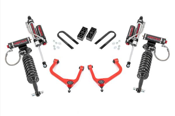 Rough Country - Rough Country - 3.5 Inch Lift Kit - Vertex - Rear Mono Leaf - Chevy Silverado 1500 (22-24) | 28250RED - Image 1