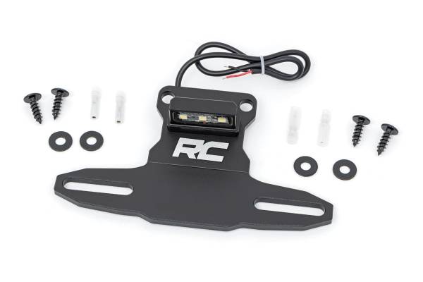 Rough Country - Rough Country - Universal License Plate Bracket - LED Lighted | 99058 - Image 1