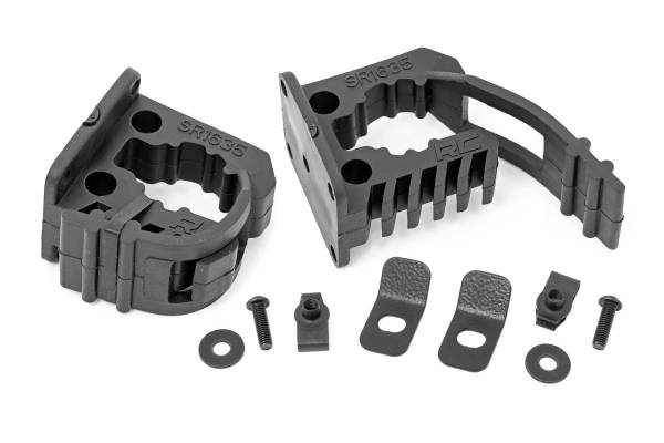 Rough Country - Rough Country - Rubber Molle Panel Clamp Kit - Universal - 5/8 in. - 1 3/8 in. - 2-Clamps | 99067 - Image 1