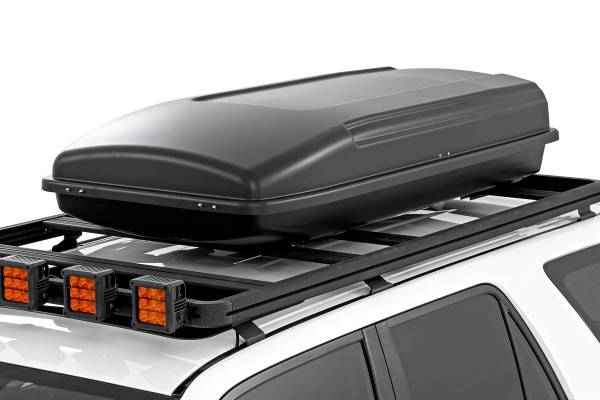 Rough Country - Rough Country - Rooftop Cargo Box - Hard Shell - Strut Assisted - 14.5 Cu. Ft. Storage - 99088 - Image 1
