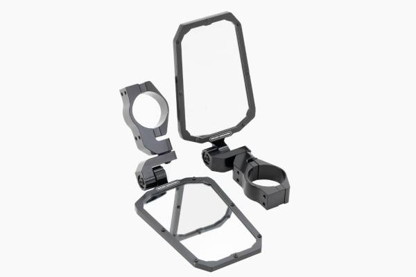 Rough Country - Rough Country - UTV Aluminum Side View Mirrors - Horizontal | 99209 - Image 1