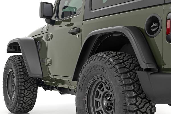 Rough Country - WF1 Fender Flares - Jeep Wrangler JL (21-25)/Wrangler Unlimited (18-25) | A-J01822 - Image 1