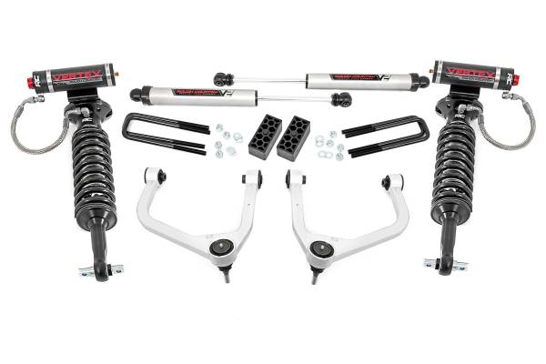 Rough Country - 3.5 Inch Lift Kit - Vertex/V2 - Chevy Silverado 1500 2WD/4WD (2019-2024 & Classic) | 29557 - Image 1