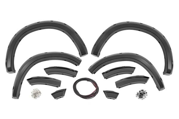 Rough Country - Rough Country - Pocket Fender Flares - PAR Maximum Steel - Ram 1500 2WD/4WD (2010-2018 & Classic) | F-D10911B-PAR - Image 1