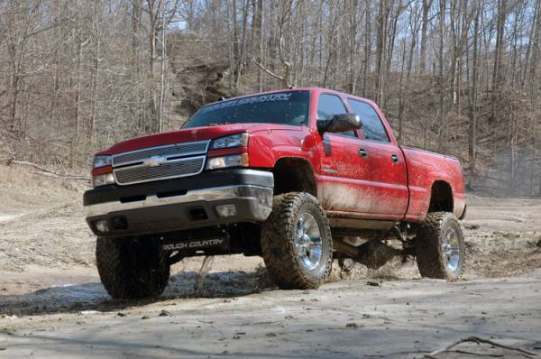 Rough Country - 6 Inch Lift Kit - M1 - Chevy Silverado & GMC Sierra 2500HD 4WD (2001-2010) | 29740 - Image 1