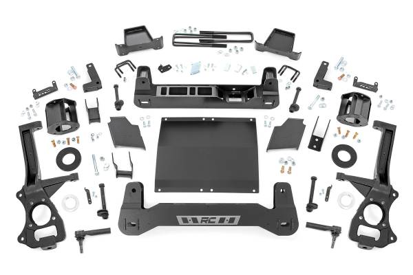 Rough Country - Rough Country - 6 Inch Lift Kit - Diesel - ARC - Chevy/GMC Sierra 1500 (19-24)/Silverado 1500 (21-24) | 29900D - Image 1