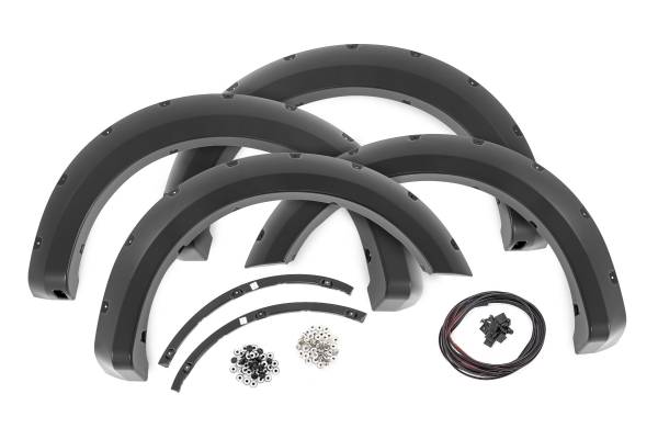 Rough Country - Rough Country - Pocket Fender Flares - Z1 Oxford White - Ford F-150 2WD/4WD (2009-2014) | F-F10911A-Z1 - Image 1