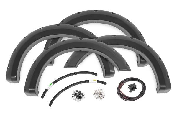 Rough Country - Rough Country - Pocket Fender Flares - PQ Race Red - Ford F-250/F-350 Super Duty (23-25) | F-F20231-PQ - Image 1