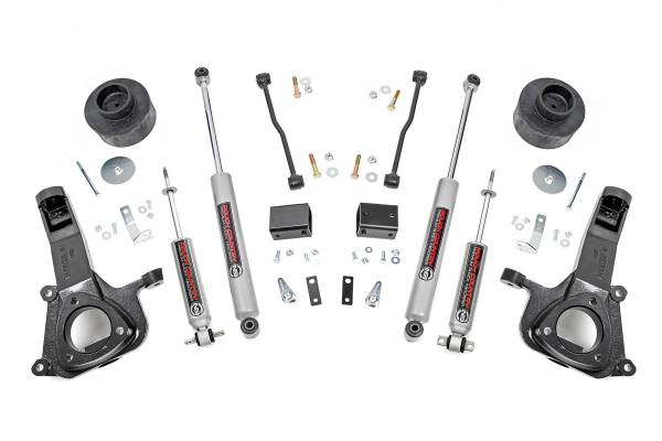 Rough Country - Rough Country - 4 Inch Lift Kit - Ram 1500 2WD (2010-2018 & Classic) | 30730 - Image 1