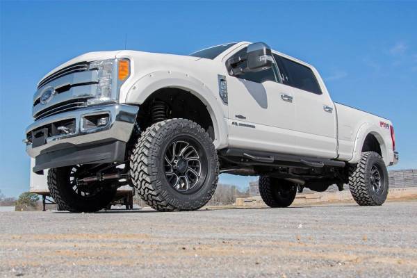 Rough Country - Rough Country - Pocket Fender Flares - J7 Magnetic Gray - Ford F-250/F-350 Super Duty (17-22) | F-F21112-J7 - Image 1